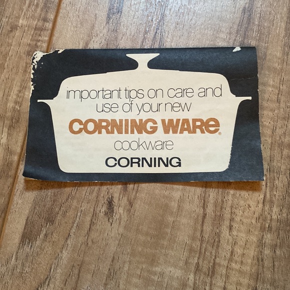 VINTAGE! NEW IN BOX! Corning Cornflower Blue Ware Skillet with Lid - Picture 12 of 15